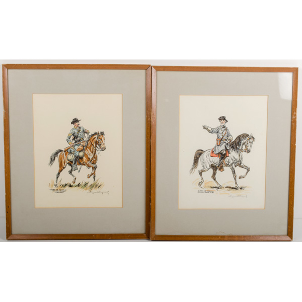 Civil War French Illustrations By Eugene Leliepvre Cowan s Auction House The Midwest s Most 