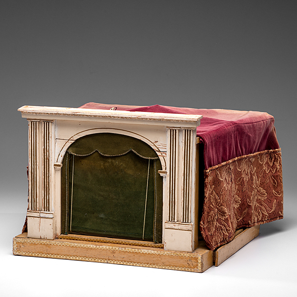 Toy Theater With Four Part Revolving Stage Cowan s Auction House The Midwest s Most Trusted 