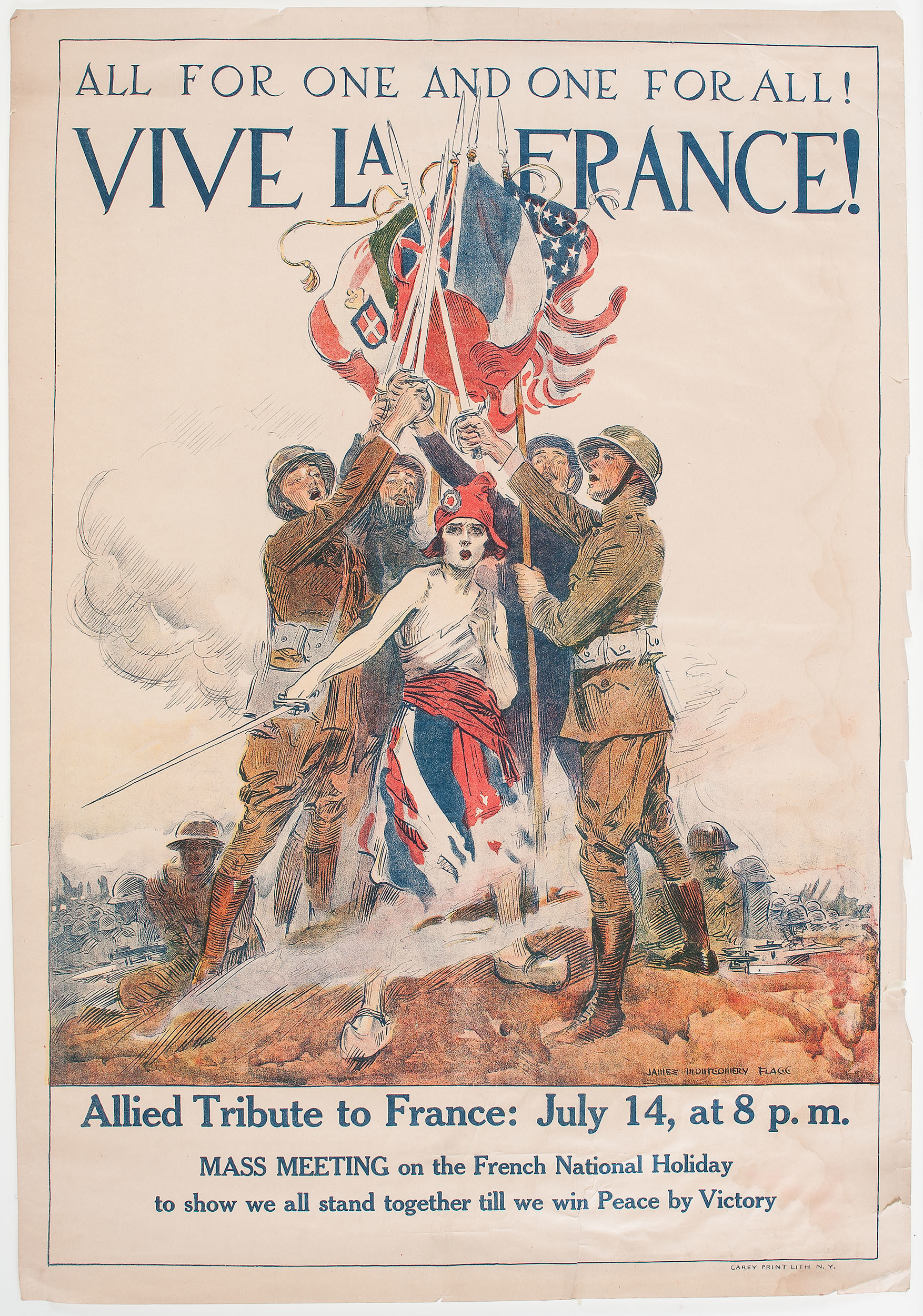 James Montgomery Flagg Posters, Lot of 5 Cowan's Auction