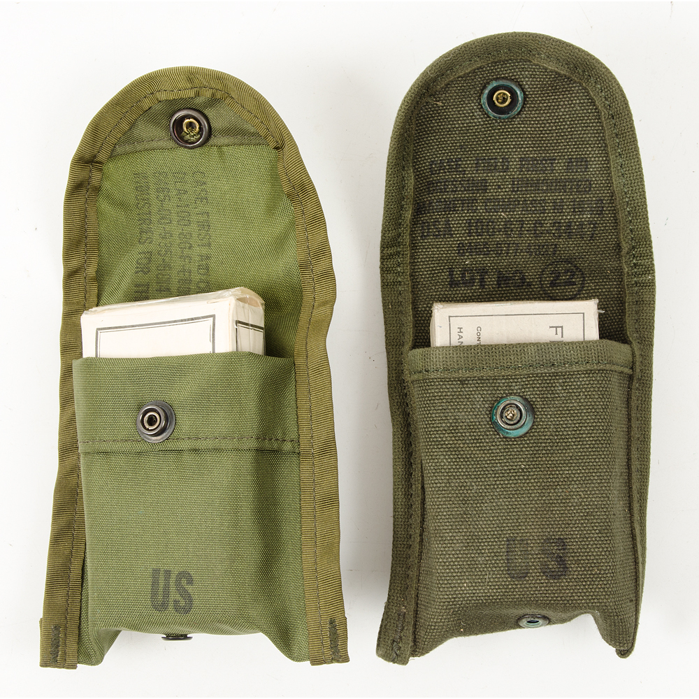 Lot Of US Army First Aid Pouches Cowan s Auction House The Midwest s 