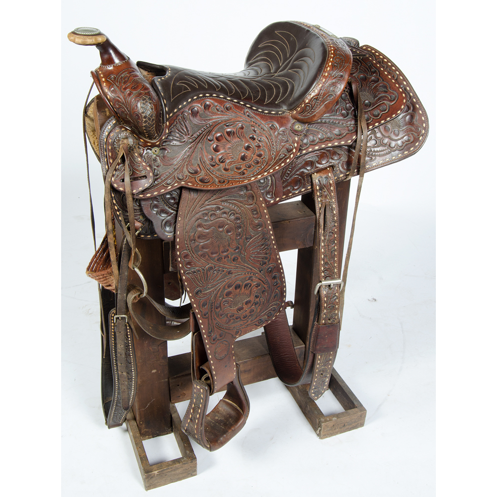 Billy Royal Saddle Cowan s Auction House The Midwest s Most Trusted