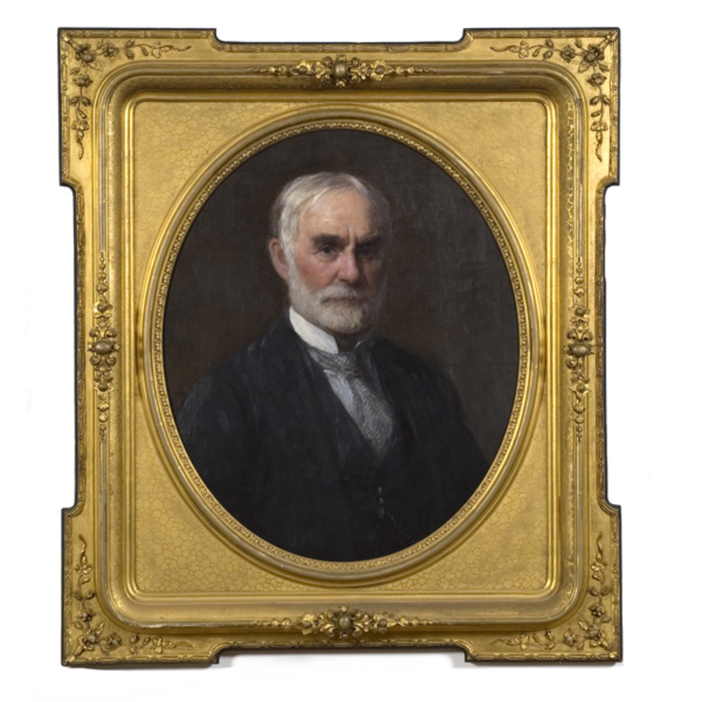 C.T. ber Oil Portrait of Coates Kinney, Cowan's Auction House The