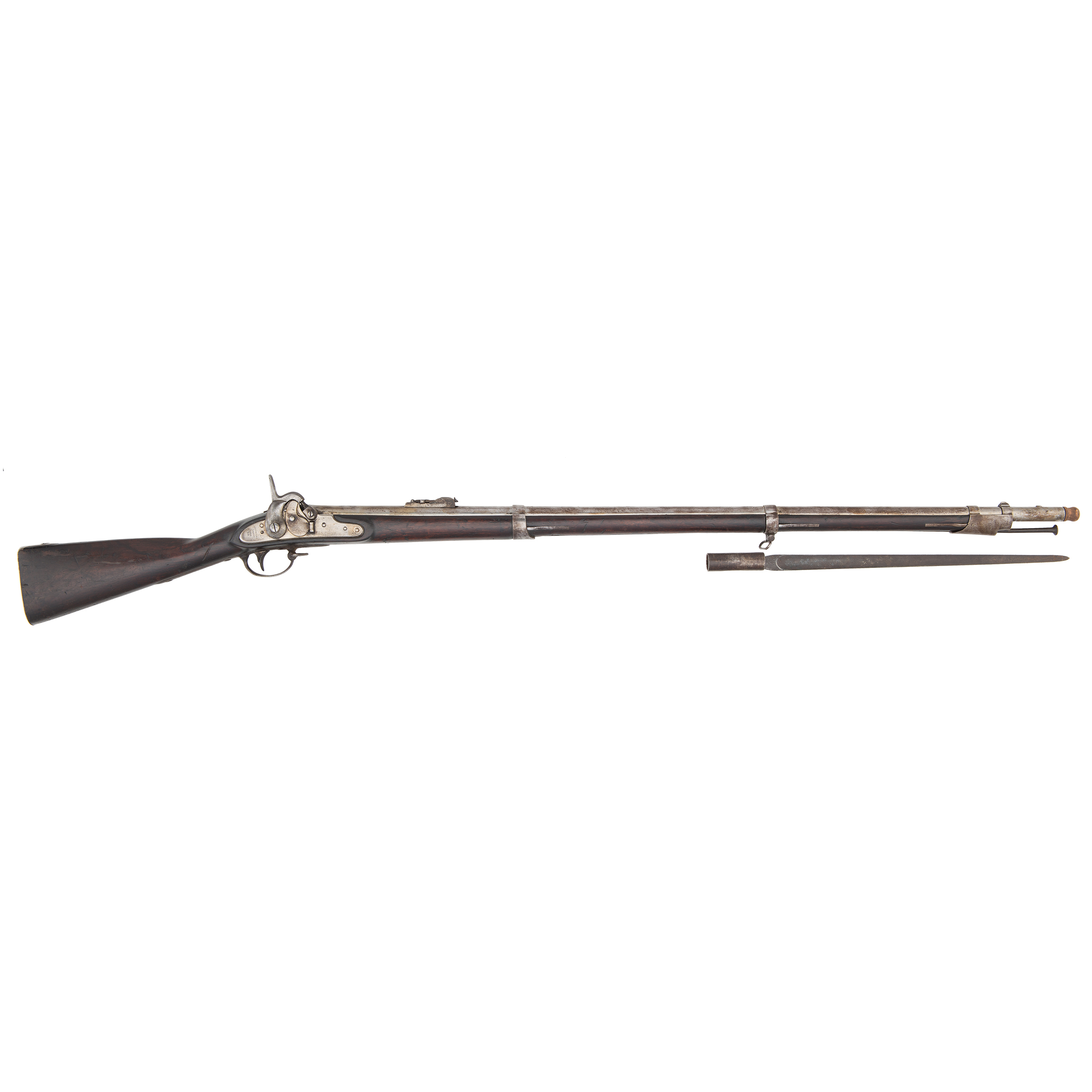 us m 1816 remington maynard conversion bayonet cowan s auction