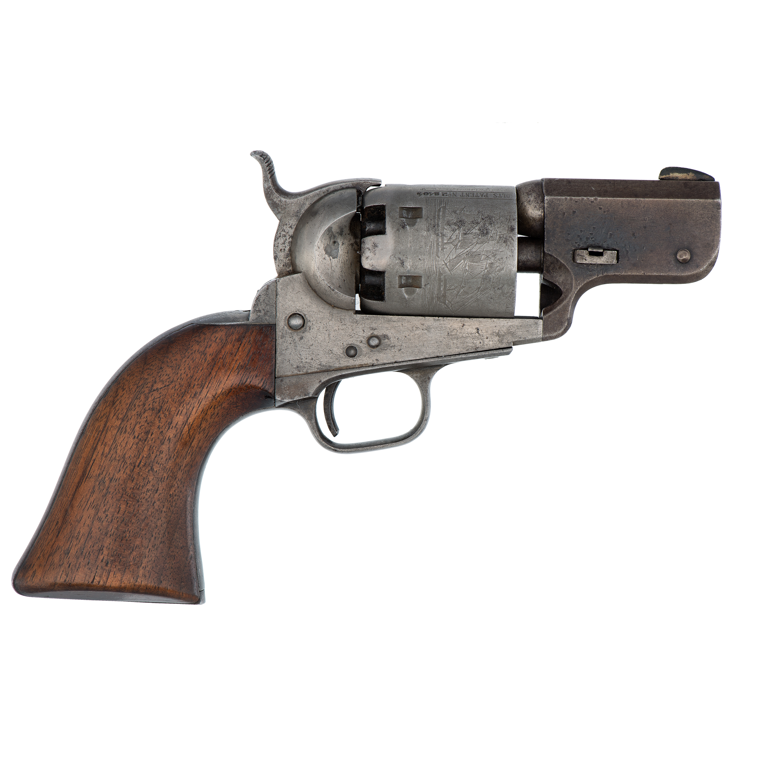 Colt M1851 Navy Percussion Revolver Shortened To Avenging Angel Configuration Cowan S Auction House The Midwest S Most Trusted Auction House Antiques Fine Art Art Appraisals