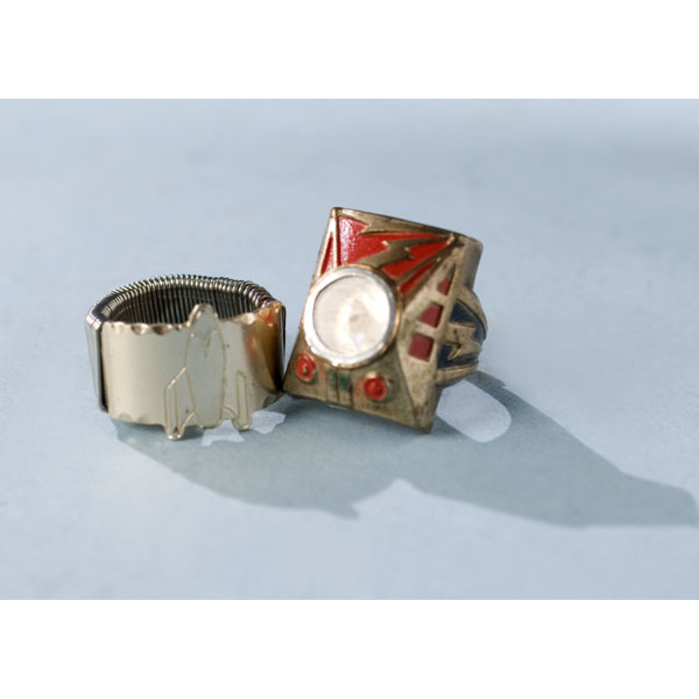 Rare Captain Marvel Ring Plus, | Cowan's Auction House: The Midwest's