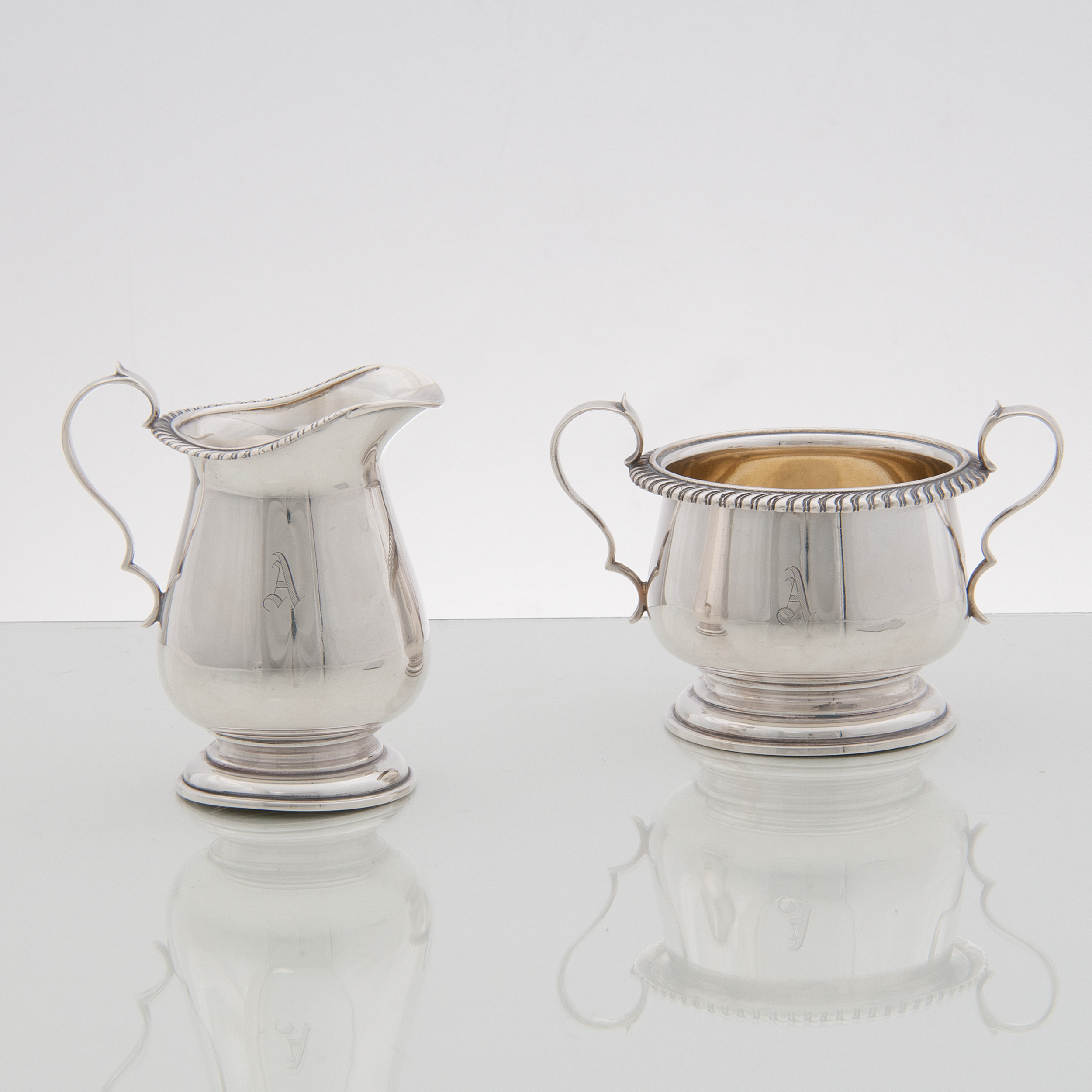 Redlich & Co. Sterling Sugar and Creamer Cowan's Auction House The