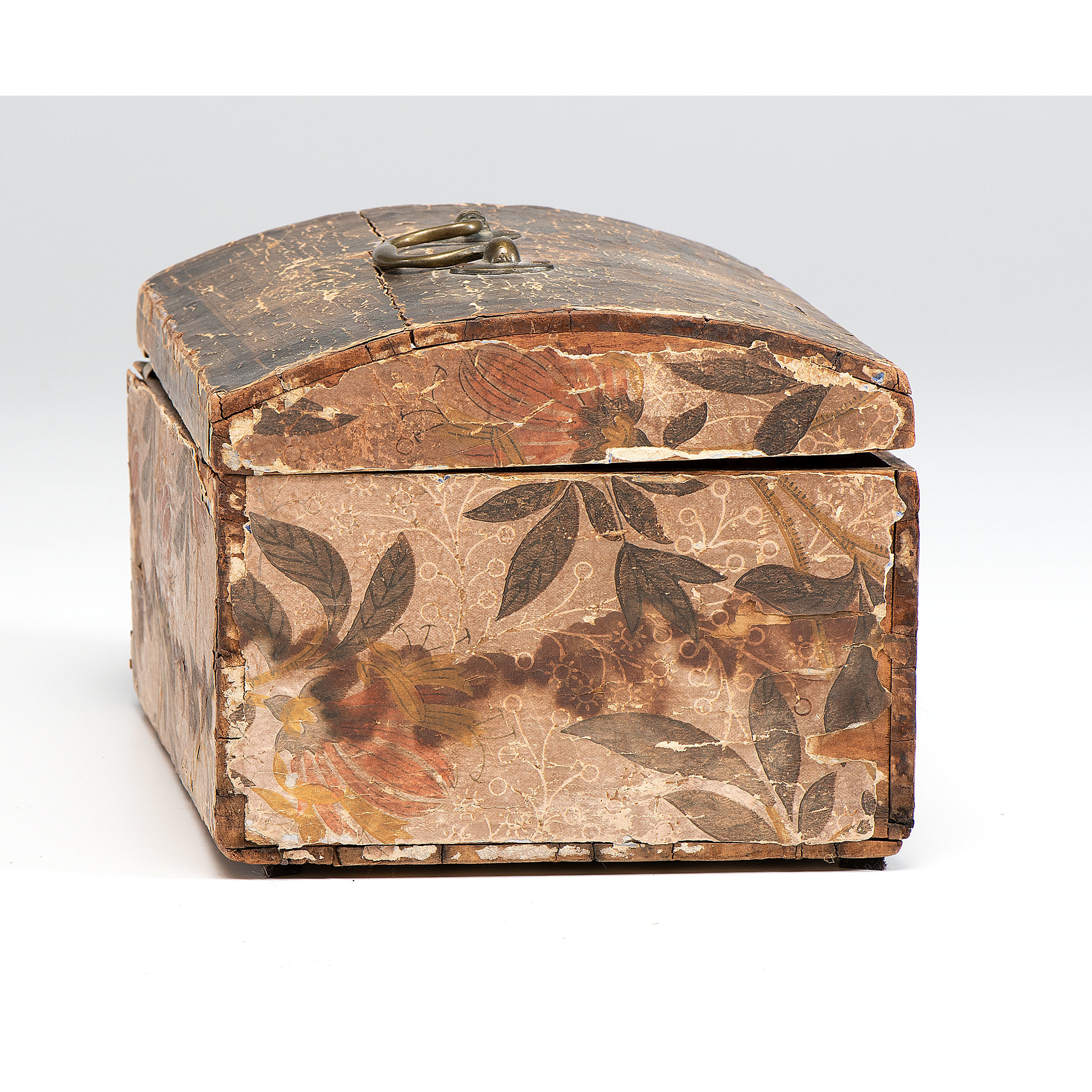 A Wallpaper Domed Lid Document Box Cowan's Auction House The Midwest
