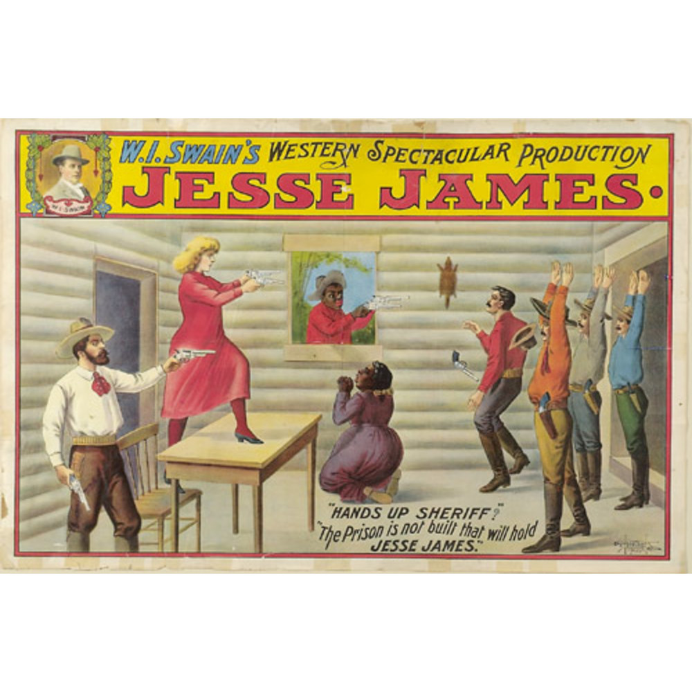 Jesse James Theater Poster Cowan s Auction House The Midwest s Most jesse-james-theater-poster-cowan-s-auction-house-the-midwest-s-most