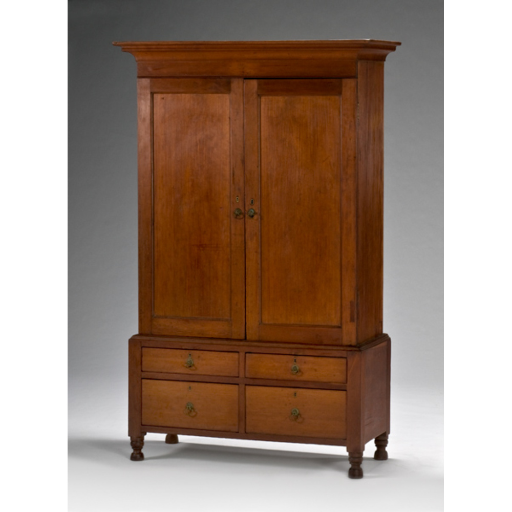 Kentucky Sheraton Clothes Press, | Cowan's Auction House: The Midwest's