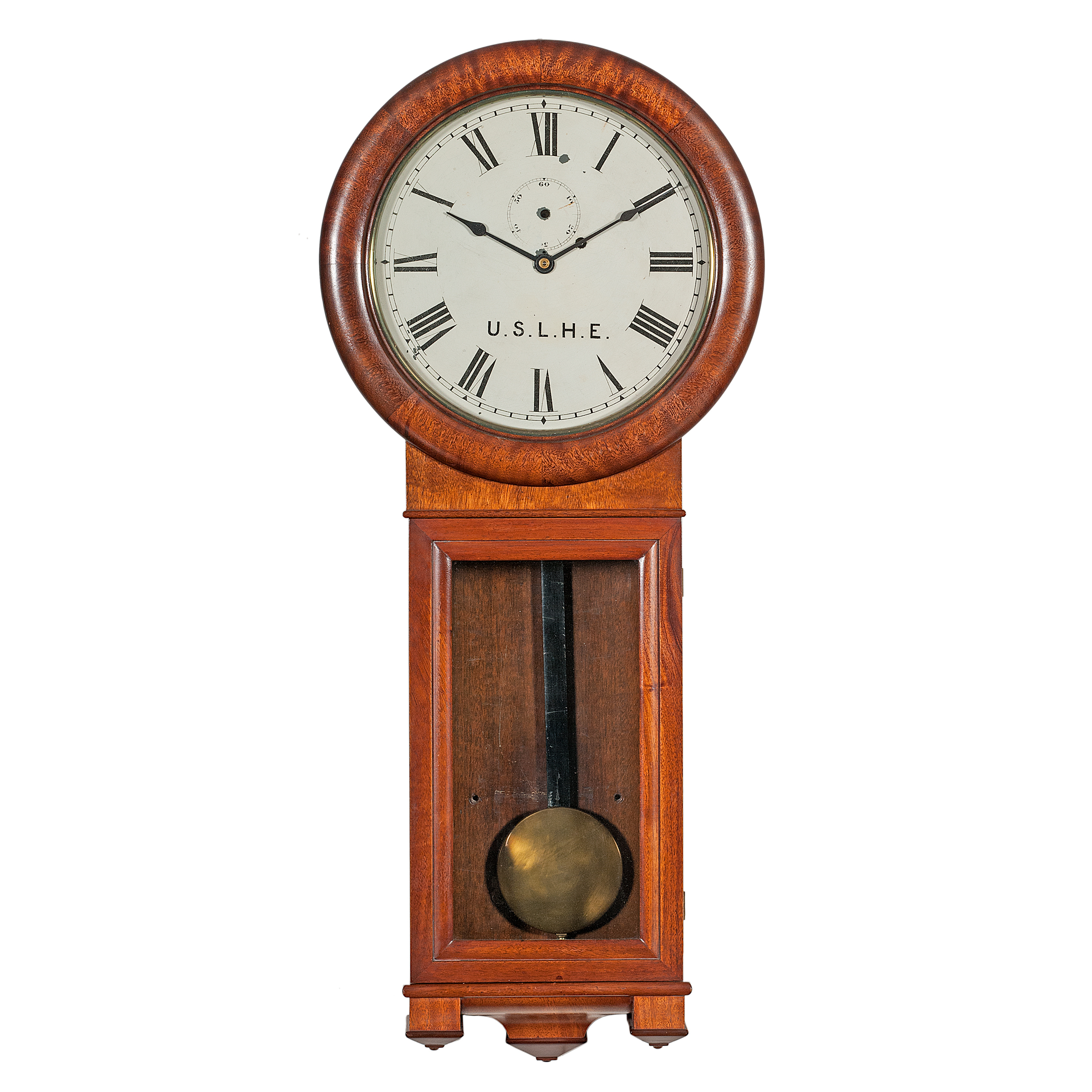 Seth Thomas, 2 Lighthouse Weight Regulator Clock Cowan's Auction