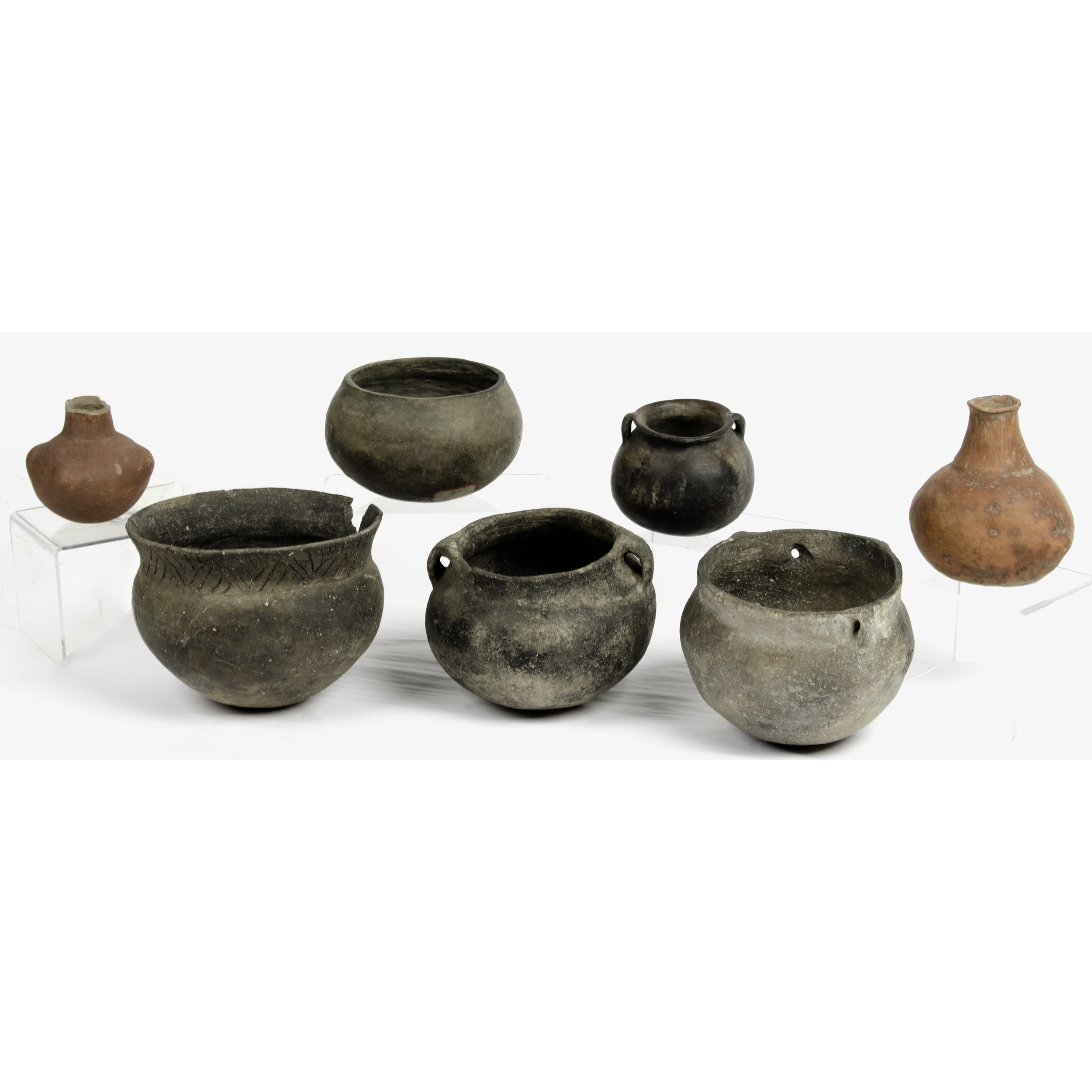 Mississippian Shell Tempered Jars Deaccessioned from a Private New York