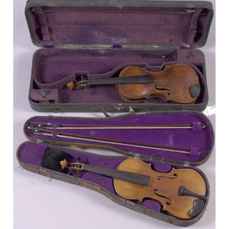 Lot of 2 Violins Cowan's Auction House The Midwest's Most Trusted