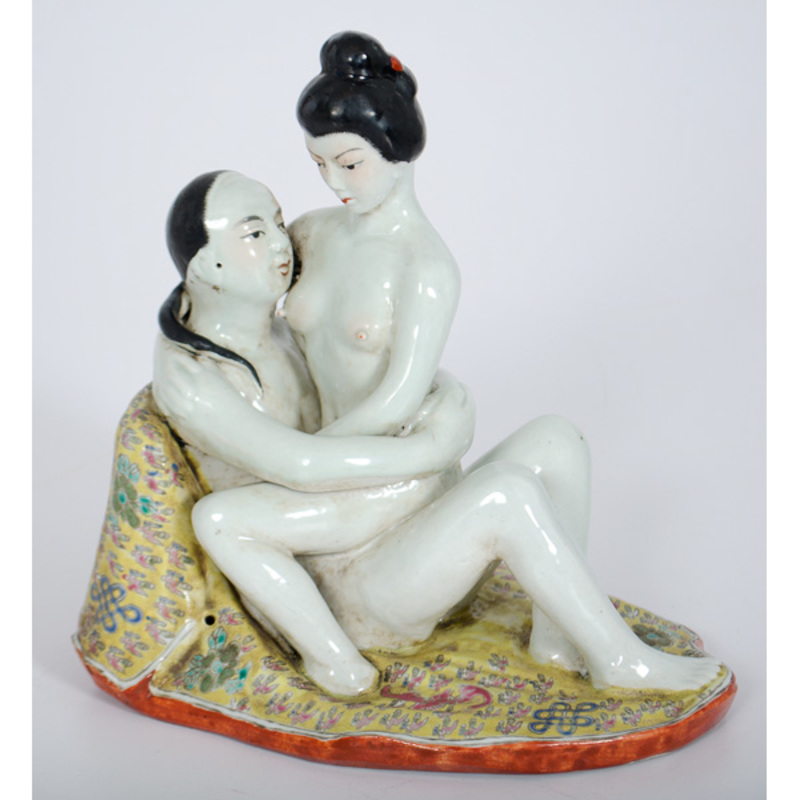 Chinese erotic art sculpture