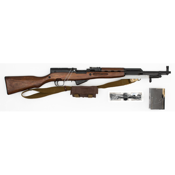 *Russian SKS Semi-Auto Rifle with Scope - auctions & price archive