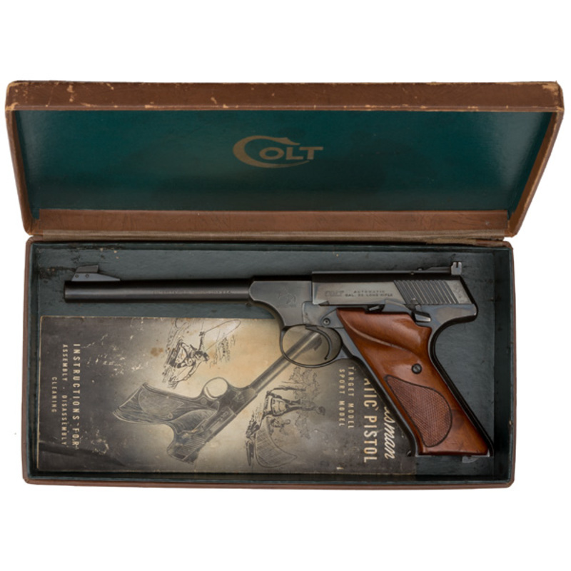  Colt Woodsman Semi Auto Pistol Cowan s Auction House The Midwest s 