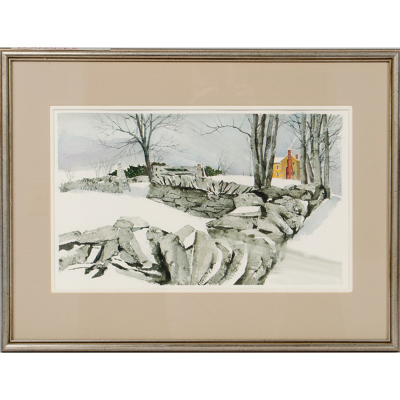 Kentucky Landscape by Robert Foose - auctions & price archive