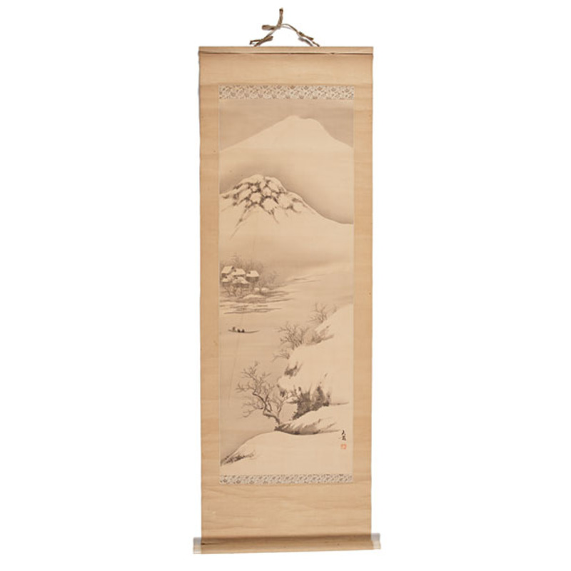 Antique appraisal of asian art scrolls