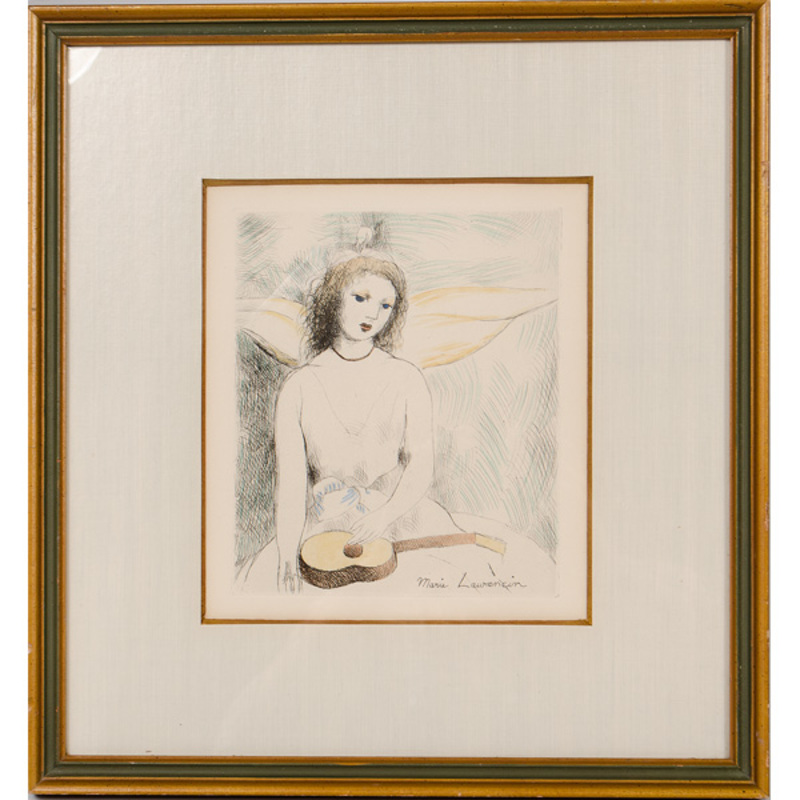 Color Etching by Marie Laurencin Cowan's Auction House
