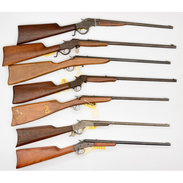 **Group of Stevens Single-Shot Rifles - auctions & price archive