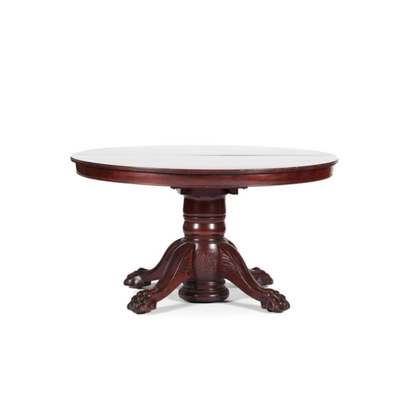 Robert Mitchell Furniture Co. Mahogany Dining Table with Four Leaves
