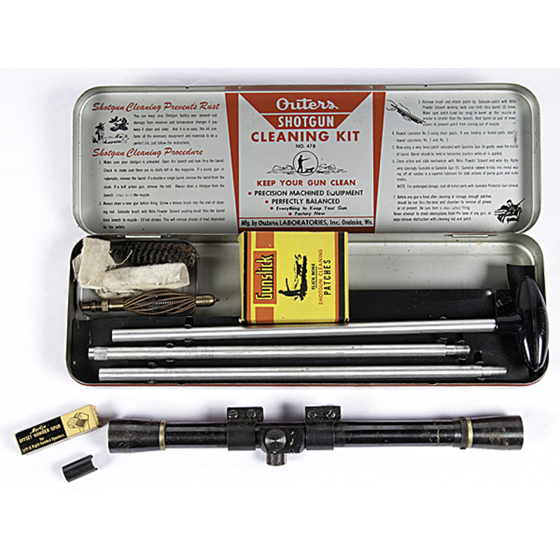 Marlin Rifle Scope and Outers Shotgun Cleaning Kit auctions & price