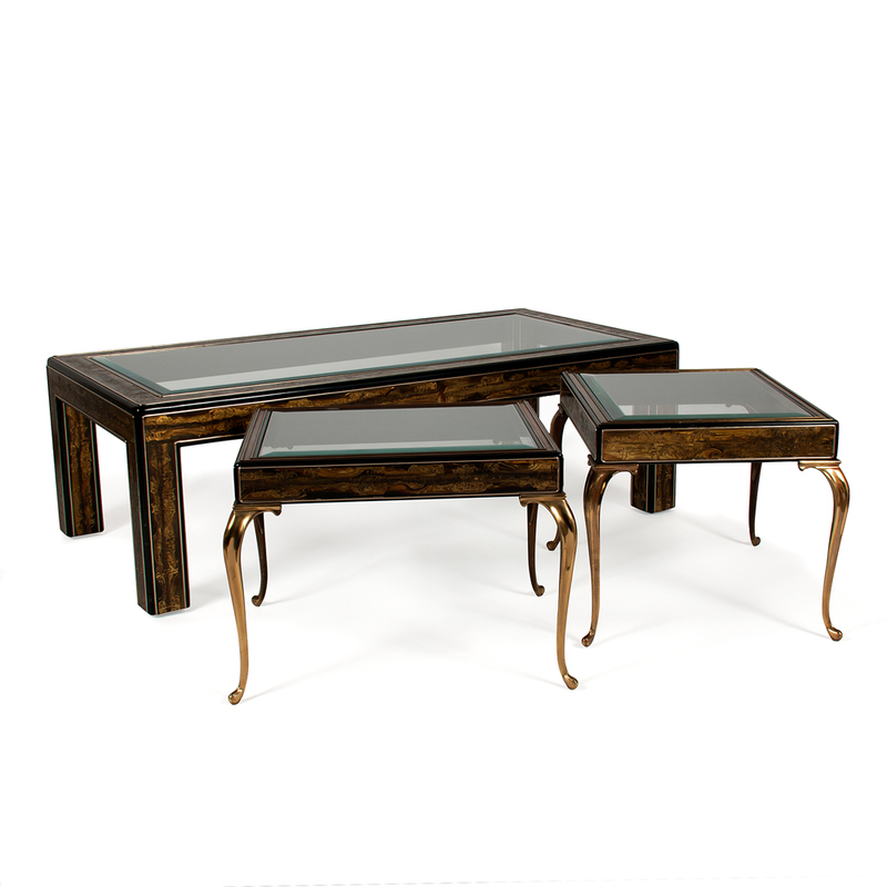 Bernhard Rohne for Mastercraft Tables, Lot of Three