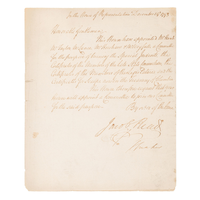 Quelle: Cowan's Auctions, Inc. Bild