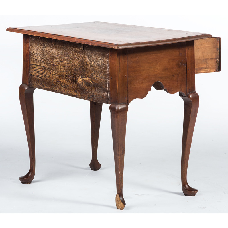 A New England Queen Anne Carved Cherrywood Dressing Table Cowan s Auction House The Midwest s 