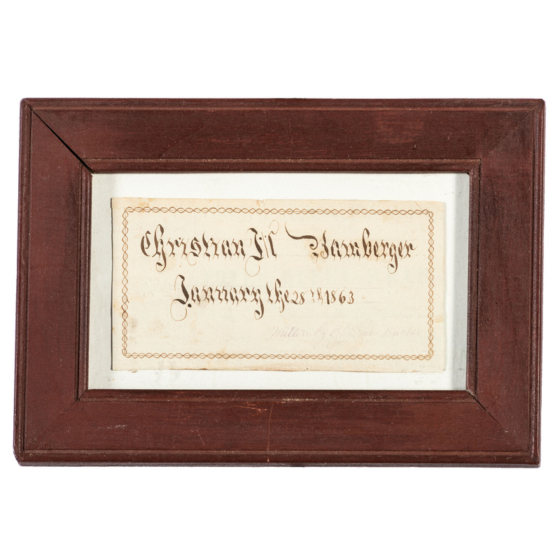 Three Pennsylvania Ink Bookplates