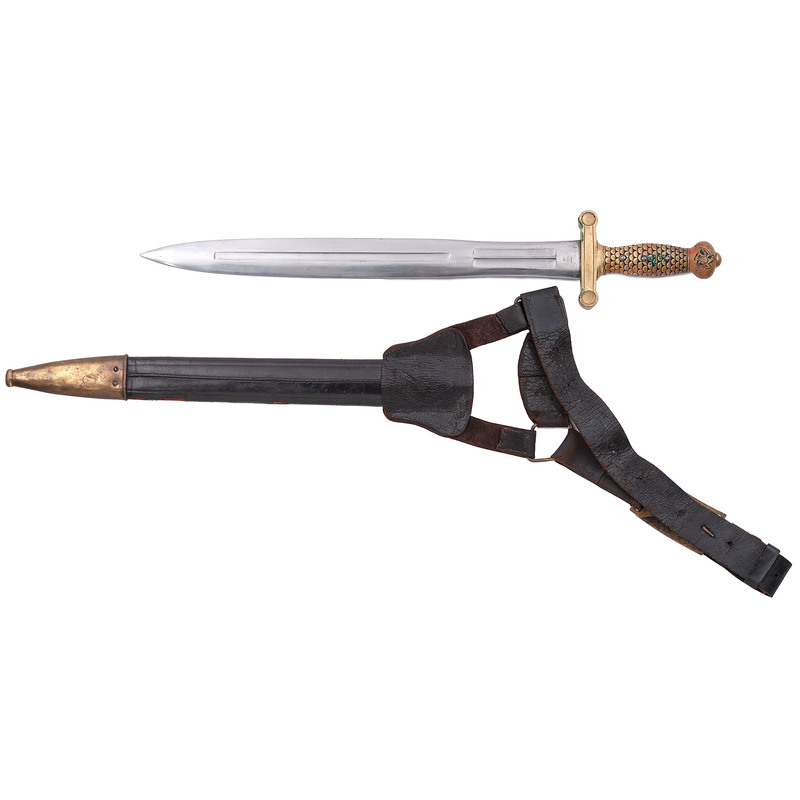 U.S. Model 1832 Artillery Sword w/ Belt, Scabbard