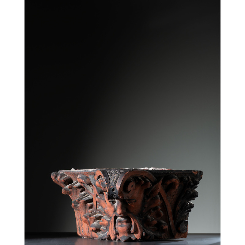 An Art Nouveau Capital Fragment