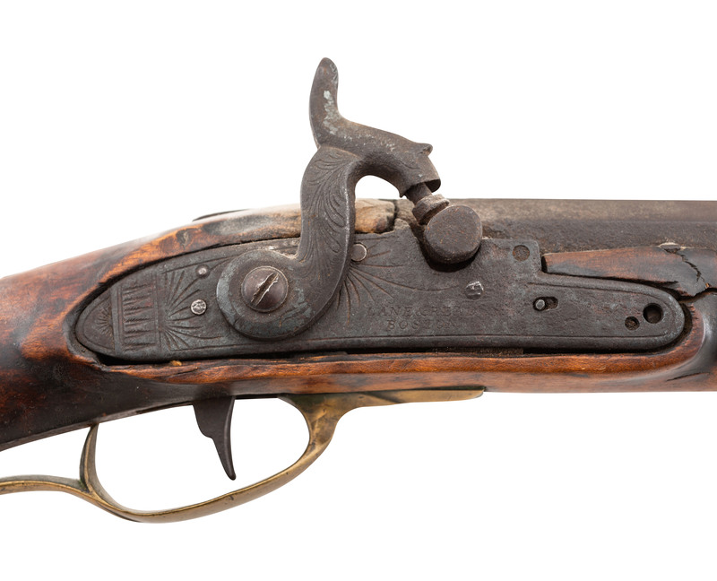 Signed Halfstock Percussion Rifle, Possibly William Wingert auctions