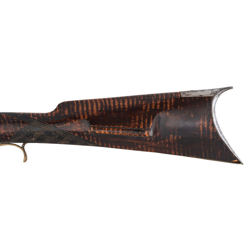 Exceptional Leman Flintlock Chief's Grade Rifle