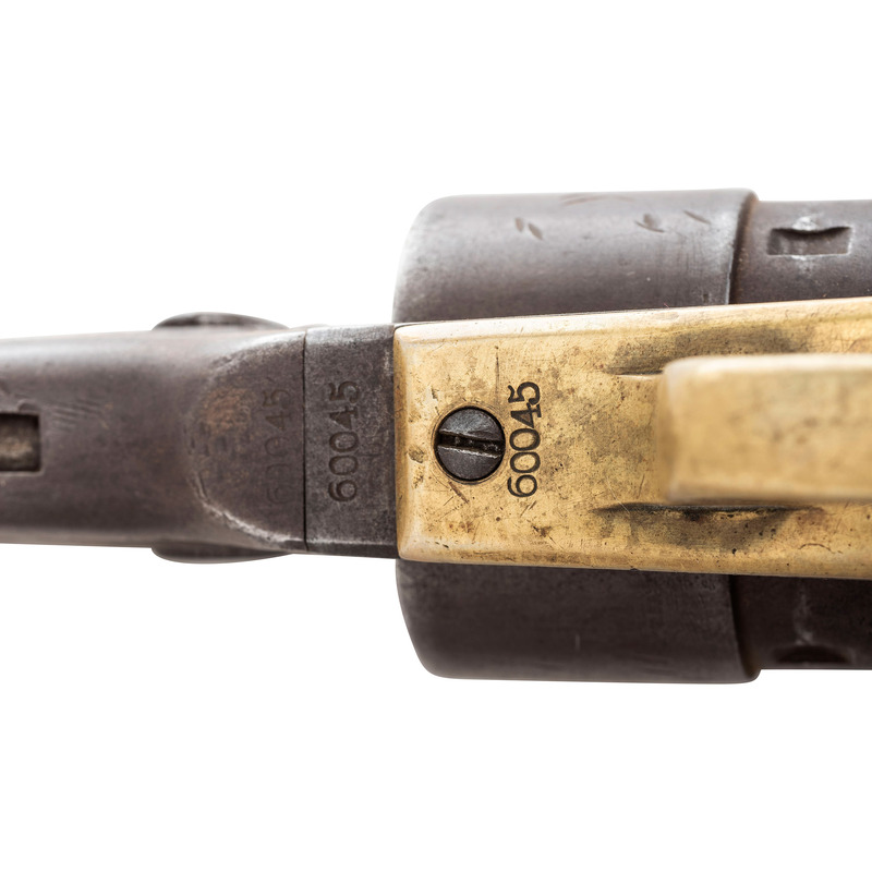Colt Model 1860 Army Revolver & Holster Identified to James S. Huston with Documents & Image