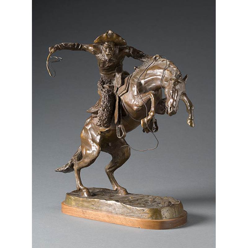 The Bronco Buster Bronze Recast by Frederic Remington, Cowan's