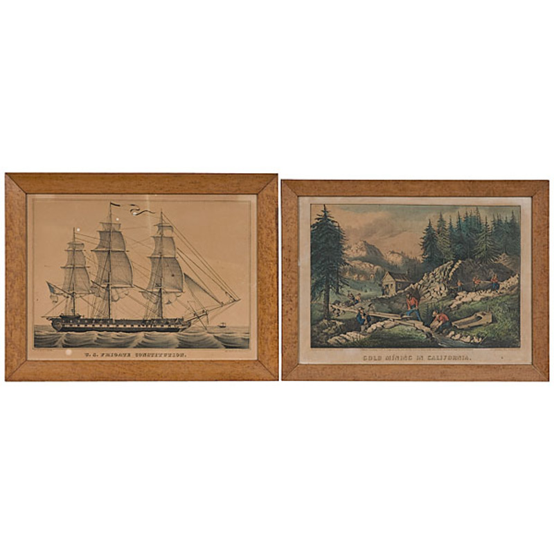 Currier & Ives, Four 19th Century Small Folios auctions & price archive