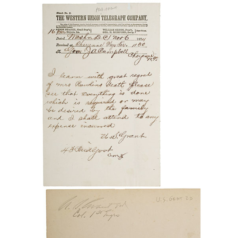 Quelle: Cowan's Auctions, Inc. Bild
