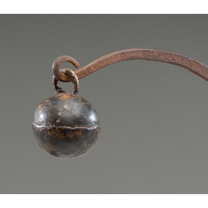 Slave Collar with Bells Used for the Punishment for Attempted Escape