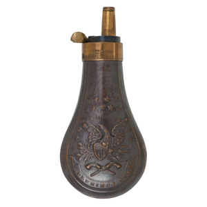 Small E Pluribus Unum Eagle Flask