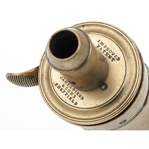 Large Shotgun Butt Powder Flask