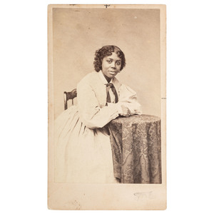 Edmonia Lewis CDV, ca 1870