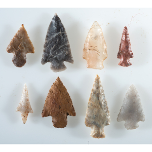 Eight Gem Points, Largest 1-1/4 in.