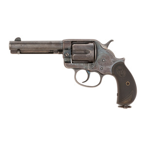 Etched Panel 4.75" Colt Model 1878 Frontier Six Shooter