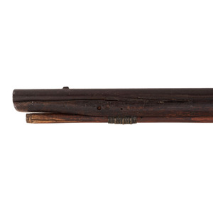 Period Shortened Flintlock Northwest Trade Gun by Leman