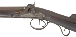19th Century English Side by Side Percussion Shotgun by Sharpe