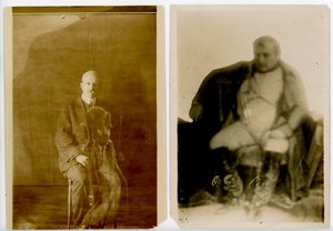 10 SPIRIT PHOTOGRAPHS OF MIXED SUBJECTS